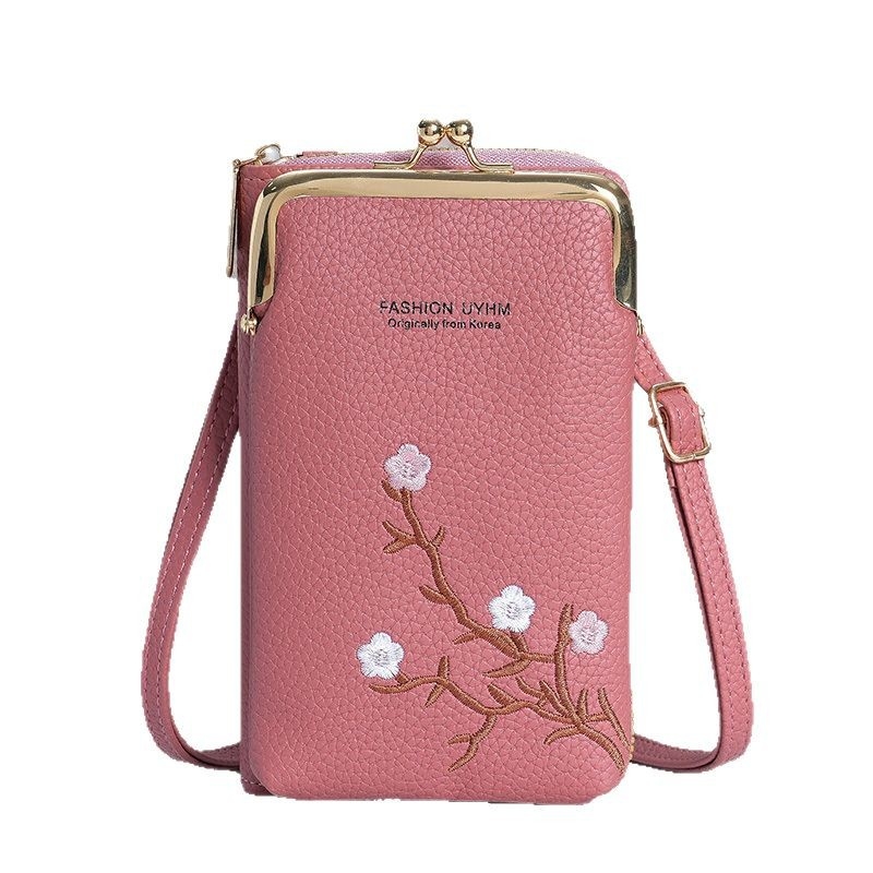 Išmaniųjų telefonų dėklas – corduroy audinys, užtrauktuko uždarymas, PU vidus; 2018 m. pavasaris; verslo kelionėms