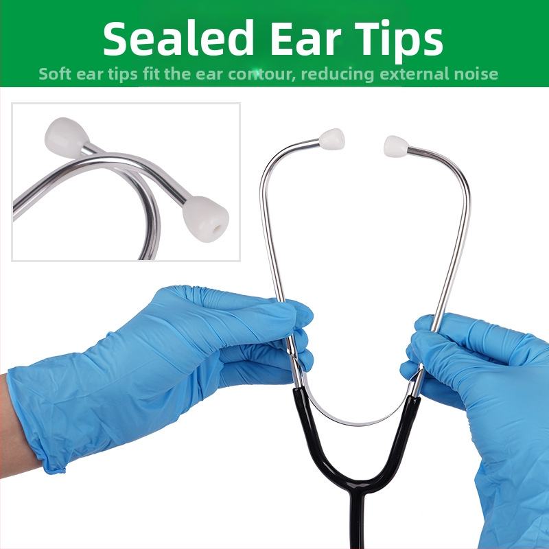 Dvojhlavý stetoskop pre chov zvierat – chovné vybavenie; prasa, hovädzí dobytok a ovce; chovateľský priemysel; záruka kvality.