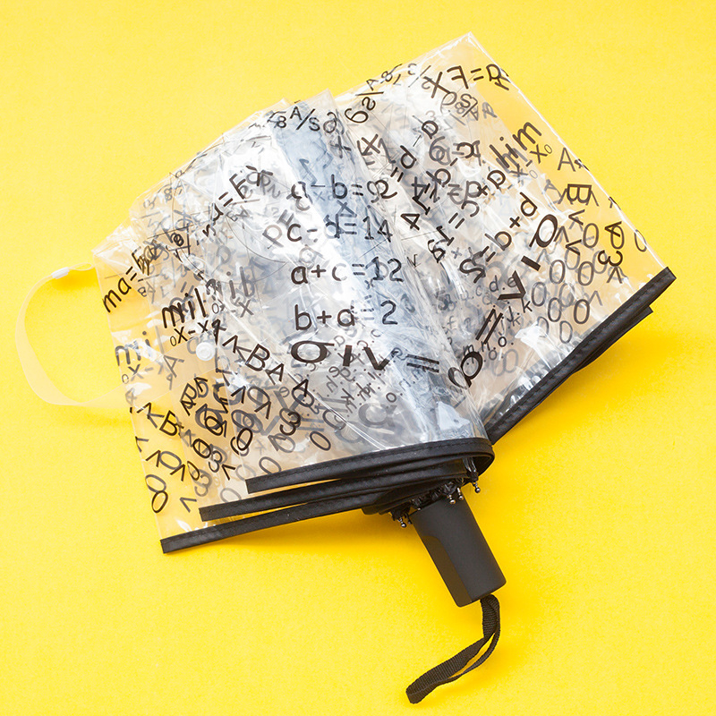 Trys dalių sulankstomas skėtis su automatinio atidarymo mechanizmu, lydinio strypai, 8 strypai, plastikinis audinys 210T