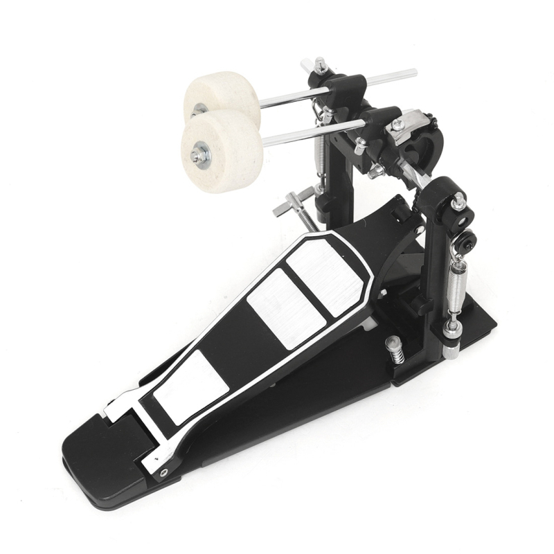 Διπλό πετάλι μπάσου για σετ τύμπανα LM106, Μέταλλο, Διπλής αλυσίδας κίνηση, Συσκευασία από χαρτόνι