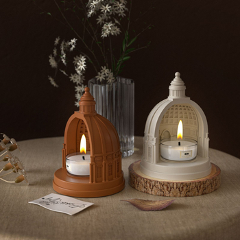 Decorate Trend Φόρμα Σιλικόνης για Κέικ — Ακανόνιστο Σχήμα για DIY Γύψινο Λιχνία Παλατιού