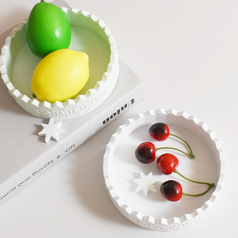 Силиконова форма за печене, неправилна пръстеновидна форма, за DIY календар за Адвент