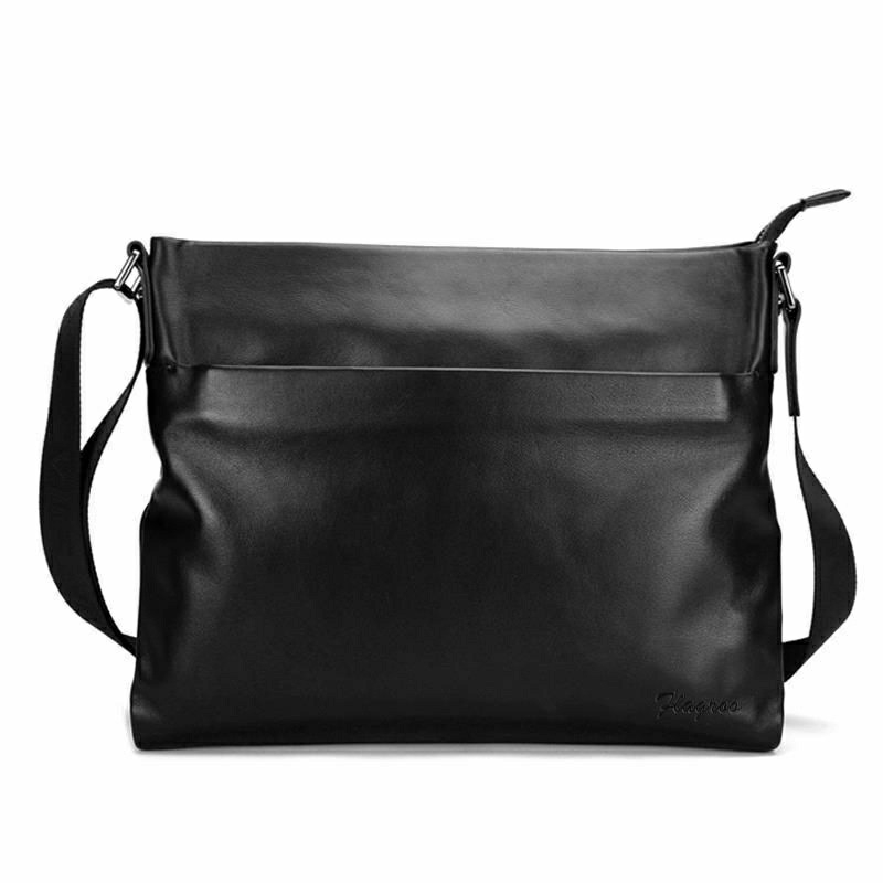 Vyrų pečių rankinė — medžiaga: Kraft popierius; įdaila: galvijų oda; verslo kelionėms