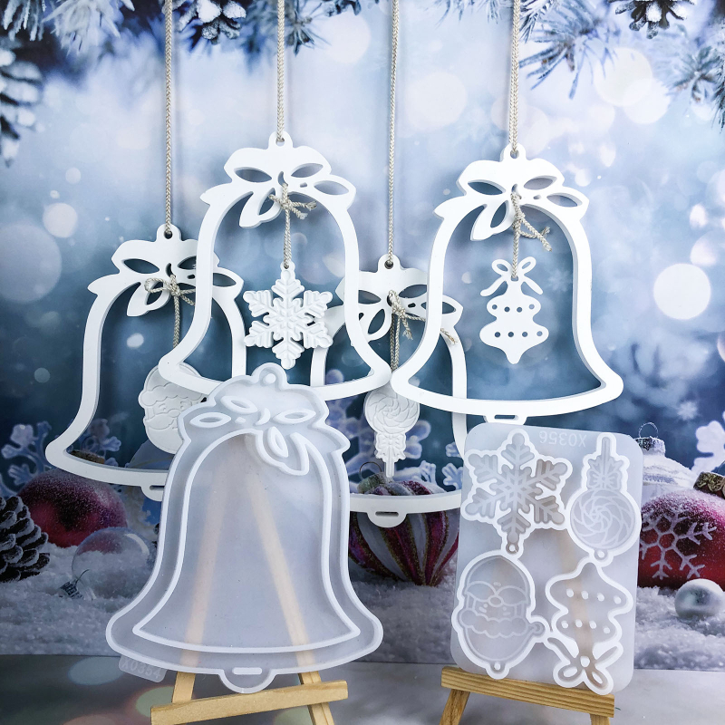 Силиконова форма за кекс - несиметрична форма, DIY форма за висулка, в индивидуална опаковка