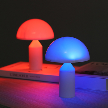 Wildfire noćna lampa u obliku gljive s dodirnim senzorom - moderno minimalistički stil, stolna rasvjeta za spavaću sobu
