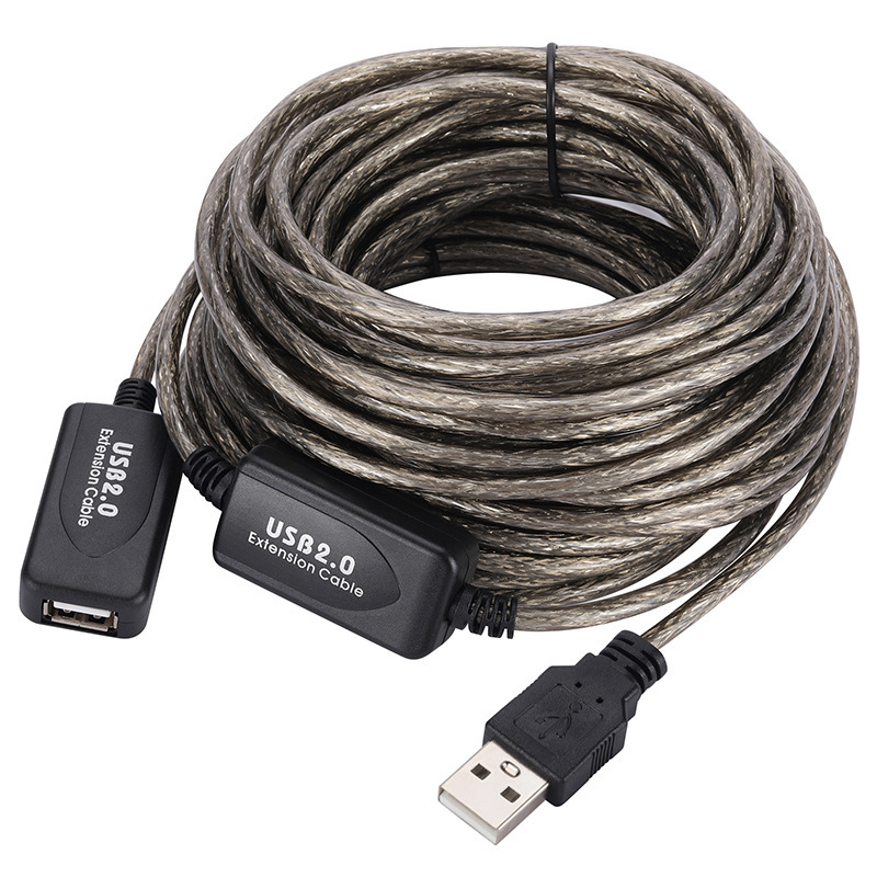 USB 2.0 produžni kabel HS8836A, bakreni vodič, USB sučelje, adapter kabel, 5–30 m