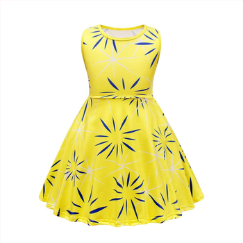 Παιδικό Φόρεμα χωρίς Μανίκια για Cosplay – Μείγμα Βαμβακιού, 65% Πολυεστέρας / 35% Βαμβάκι για την επένδυση; Κατάλληλο για 8+ ετών; Καλοκαίρι 2025