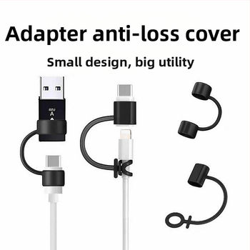 Силиконова защита против загуба за Type-C конвертор с връзка, модел 08