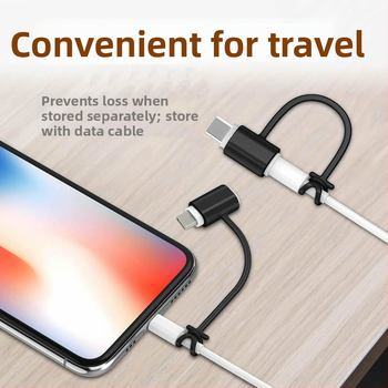 Силиконова защита против загуба за Type-C конвертор с връзка, модел 08