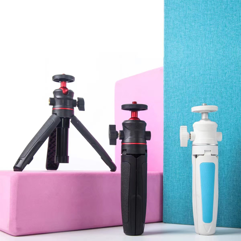 Weijiesi Wt008 τηλεσκοπικός επιτραπέζιος τρίποδας, κατασκευή αλουμινίου-νάιλον, 3 τμήματα, φόρτιση έως 2 kg