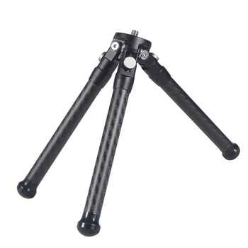 Μίνι τρίποδο από ανθρακονήματα – Φορητός αναδιπλούμενος επιτραπέζιος στήριγμα Osmo360 για ζωντανή φωτογράφηση, κατασκευή από κράμα αλουμινίου + ανθρακονημάτων, διπλής ενότητας σχεδιασμός, Φορτίο 2-5 kg, Βάρος 0.095-0.108 kg