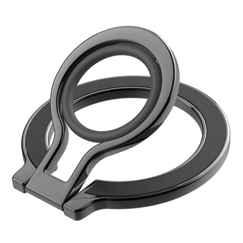 MagSafe магнитен държач за телефон с пръстен | цинкова сплав | сгъваем магнитен настолен държач | универсален