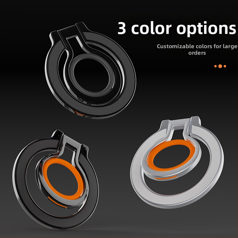 MagSafe магнитен държач за телефон с пръстен | цинкова сплав | сгъваем магнитен настолен държач | универсален