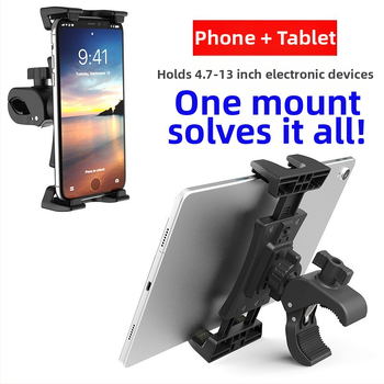 Knob-stiliaus laikiklis mobiliajam telefonui ir planšetėms — plastikinis