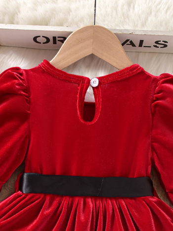 Mergaičių miela suknelė su dygsniuotu tinkleliu - 95 % poliesteris, 3–8 metų amžiaus, 2025 m. vasara