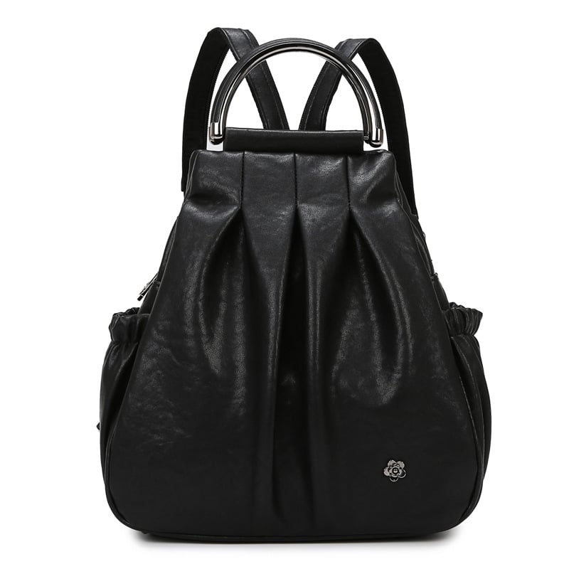 Dnevni ruksak za svakodnevnu upotrebu — udoban, višenamjenski PU ruksak sa zatvaranjem na zip, unutarnja torba s džepom na zip, poliester podstava, unutarnji pretinac