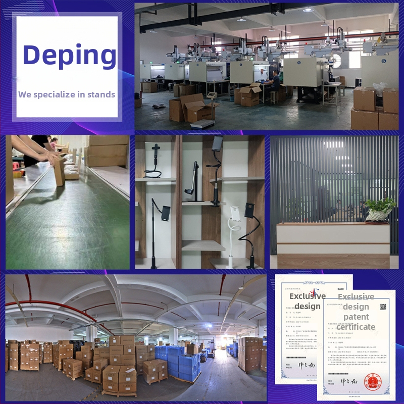 Horný stojan na snímanie pre smartfóny — univerzálny, magnetický držiak pre živé vysielanie; materiál: ABS + hliníková zliatina + silikón; kompatibilný s držiakom pre mobilný telefón