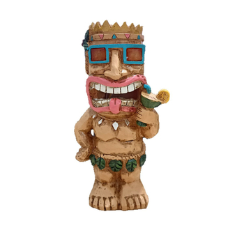 Long Source Φιγούρα από συνθετική ρητίνη – TIKI Maya φανάρι διακοσμητικό για αυλή, υλικό πλαστικό/ρητίνη, συσκευασία από χαρτόνι