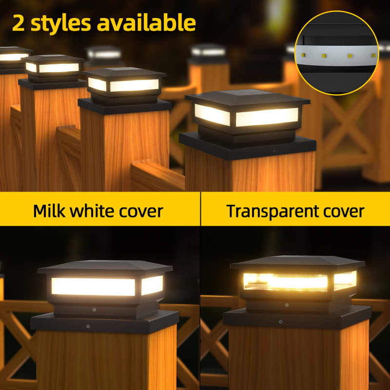Solarna stupnja svjetiljka za vanjsko dvorište i zid – LED, 0.6W, 1.2V, 6–12 sati rada, otporna na kišu