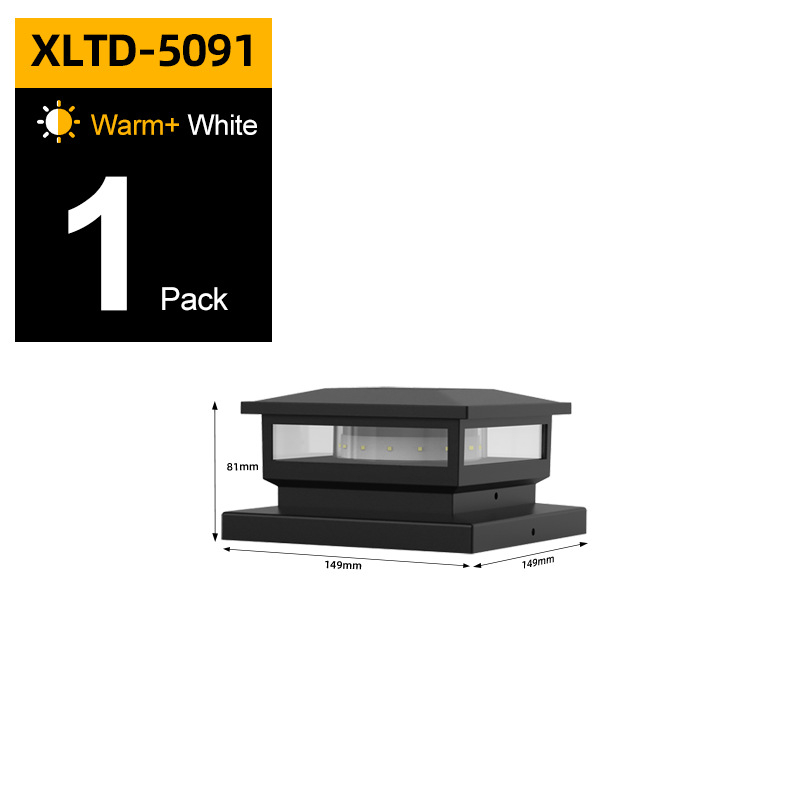 Solarna stupnja svjetiljka za vanjsko dvorište i zid – LED, 0.6W, 1.2V, 6–12 sati rada, otporna na kišu