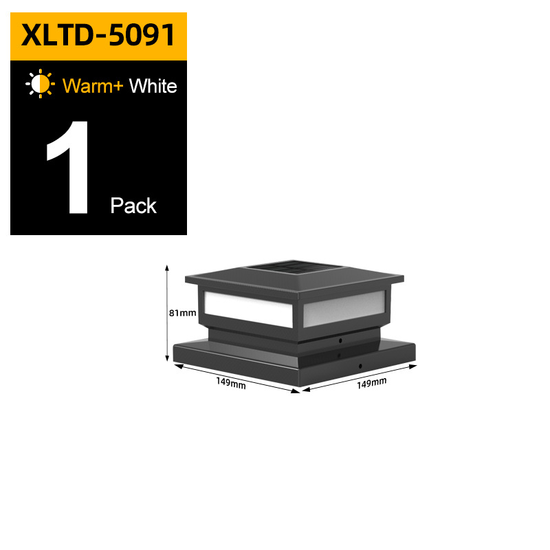 Solarna stupnja svjetiljka za vanjsko dvorište i zid – LED, 0.6W, 1.2V, 6–12 sati rada, otporna na kišu