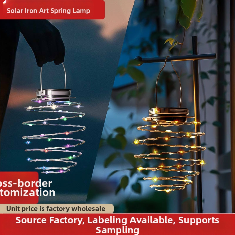 Solárny lampión z kovaného železa v tvare ananásu pre záhradu – LED vonkajšie osvetlenie, IP65