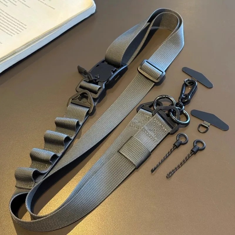 Mobiliojo telefono crossbody diržas su klipu, pakabuku ir patvaria nugaros virvė — Prekės ženklas YIJIAYOUPIN, mobiliųjų telefonų priedai