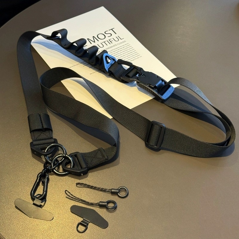 Mobiliojo telefono crossbody diržas su klipu, pakabuku ir patvaria nugaros virvė — Prekės ženklas YIJIAYOUPIN, mobiliųjų telefonų priedai