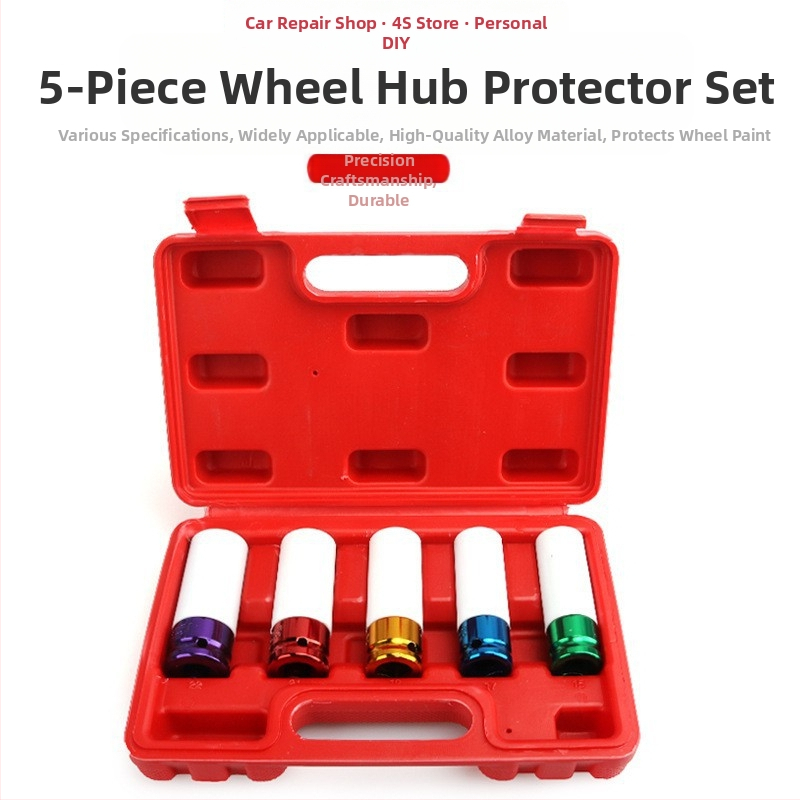 Predĺžený ochranný manžet pre pneumatický uťahovač, ochranný manžet na pneumatikách