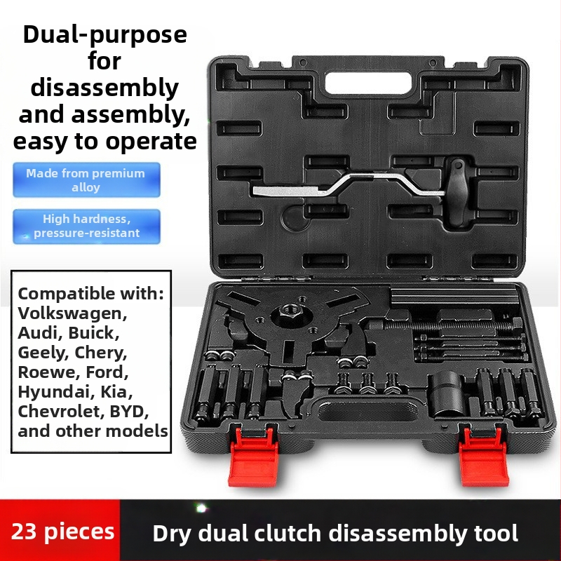 Náradie na demontáž a montáž ventilu prevodového tela, pre 6/7-stupňovú prevodovku, suchý dvojitý spoj, zliatina