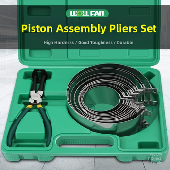 Alat za ugradnju i demontažu piston prstenova, univerzalni kompresor prstenova i kliješta za stezanje