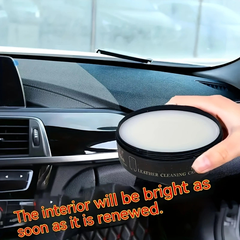 Крем за почистване и поддръжка на кожа – многофункционална формула за естествена кожа, грижа за кожени дивани и чанти