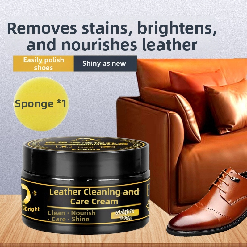 Krém na čistenie a starostlivosť o kožu – viacfunkčná formula pre pravú kožu, starostlivosť o kožené pohovky a tašky