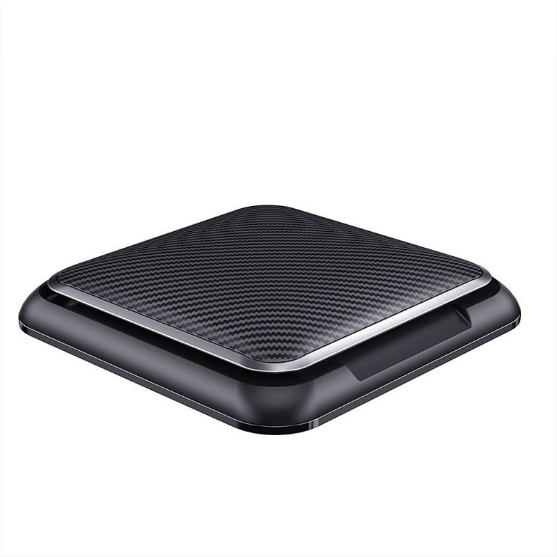 Držač za mobitel na ploči automobila s karbonskom teksturom, silikonska protuklizna podloga i zaštita od sunca, ljepilom montiranje, opća kompatibilnost s instrument pločom