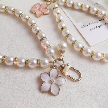 Metalinė telefono grandinė su geometriniu pakabuku, rankų darbas, moteriškas aksesuaras, slydimo atsparumo funkcija