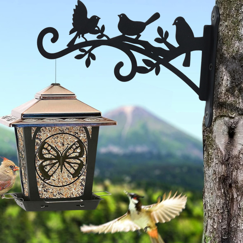 Kalviško geležis – medžio pakabukas su graviruotu dizainu ir paukščių motyvais; puiki dovana baigiamiesiems, naujam namui; Kalėdos, Valentino diena, Helovinas