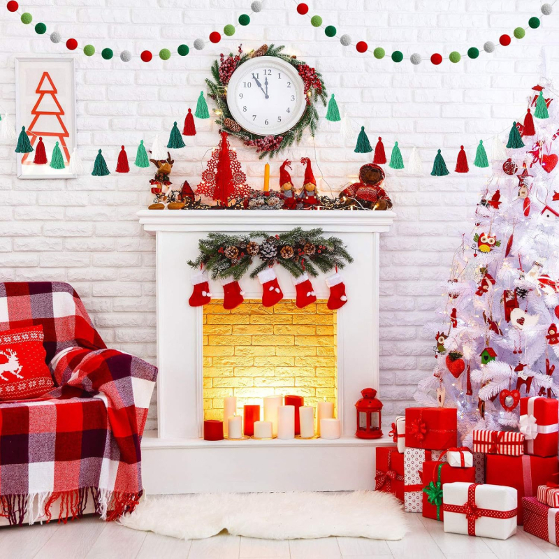 Viseće ukrase za uređenje scene s jednostavnim stilom