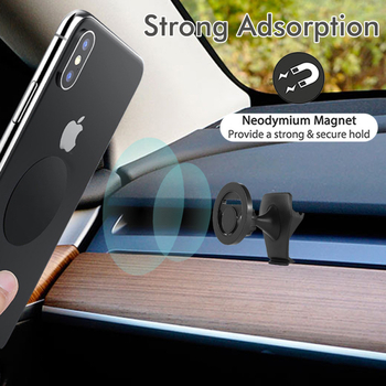 Στήριγμα κινητού για αεραγωγό Tesla, snap-on εγκατάσταση, για αυτοκίνητο