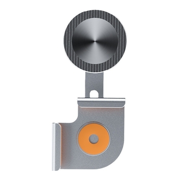 Βάση από αλουμίνιο για μαγνητικό κράτημα τηλεφώνου αυτοκινήτου, συμβατή με Tesla, εγκατάσταση με κούμπωμα