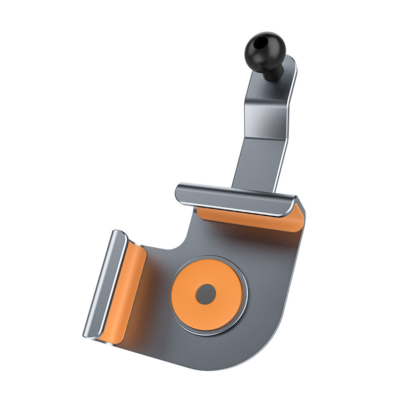 Βάση από αλουμίνιο για μαγνητικό κράτημα τηλεφώνου αυτοκινήτου, συμβατή με Tesla, εγκατάσταση με κούμπωμα