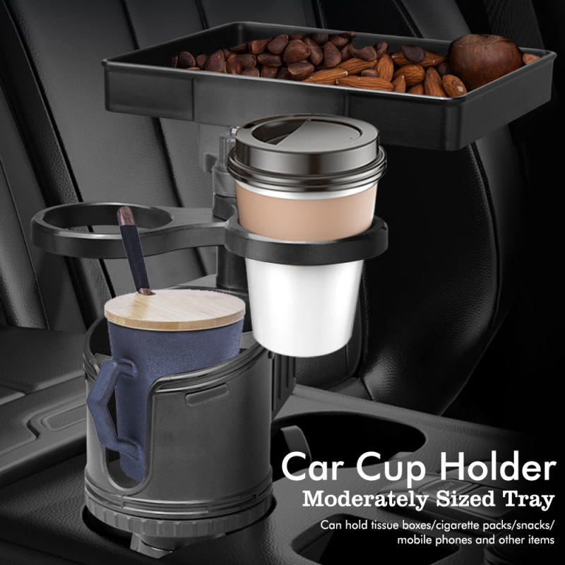 Automašīnas daudzglāžu turētājs, ūdens krūzes un pudeles turētājs, automobiļa paliktnis, mobilo tālruņa turētājs (Materiāls: ABS; Izcelsme: Fujian; Modelis: Car water cup water bottle holder; Piemērojamās daļas: ūdens glāzes pozīcija)