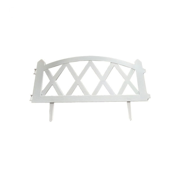 Sodo dekoratyvinė plastikinė tvora lauko naudojimui (Medžiaga: Plastikas; Panaudojimas: Laukui; Kategorija: Sodo dekorai)