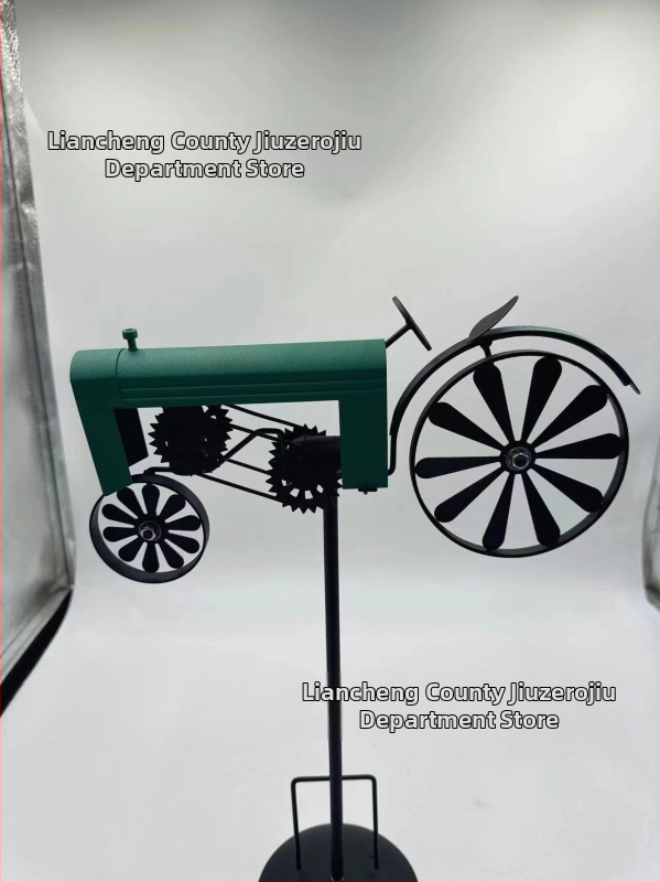 Тракторен ветрогенератор - метална изработка, модерен стил, подходящ за дом, градина и офис