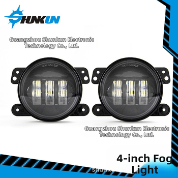 LED rūko žibintas Jeep Wrangler — 30W, 9-32V, IP67, suderinamas su Wrangler