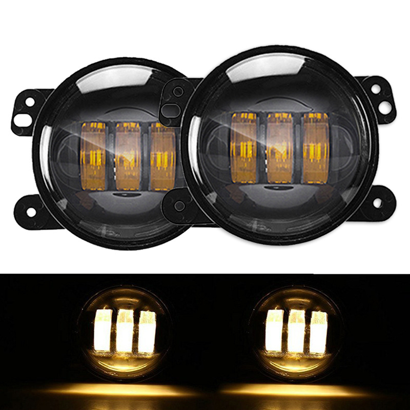 LED rūko žibintas Jeep Wrangler — 30W, 9-32V, IP67, suderinamas su Wrangler