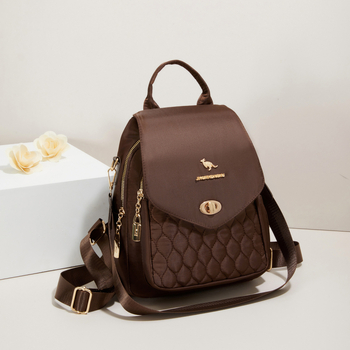 Ženski ruksak za proljeće 2025: gradska jednostavnost, najlon vanjski dio, poliester podstava, dizajn za smanjenje opterećenja, svakodnevna upotreba