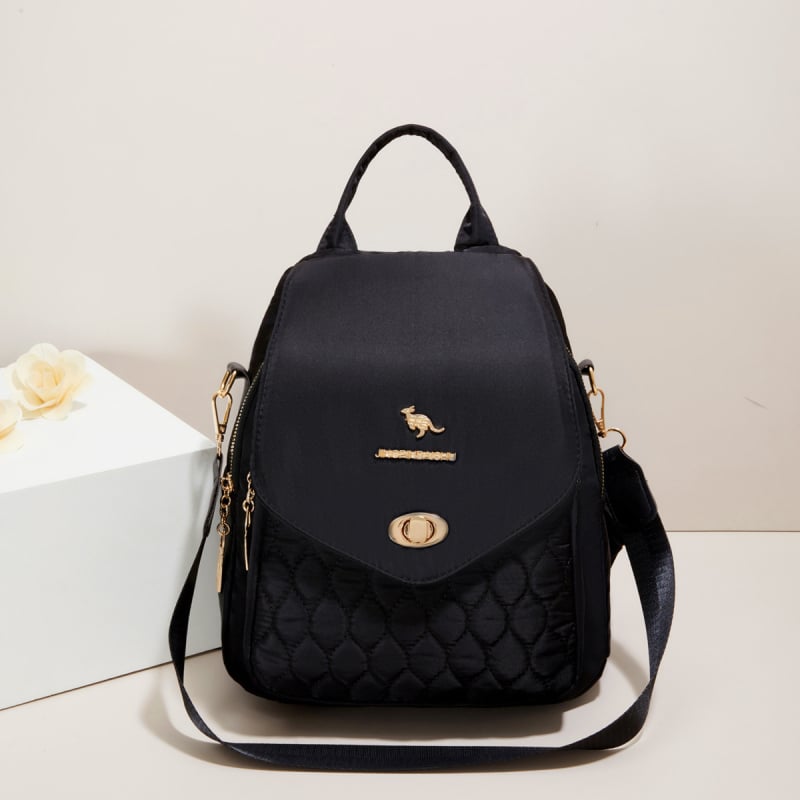 Ženski ruksak za proljeće 2025: gradska jednostavnost, najlon vanjski dio, poliester podstava, dizajn za smanjenje opterećenja, svakodnevna upotreba