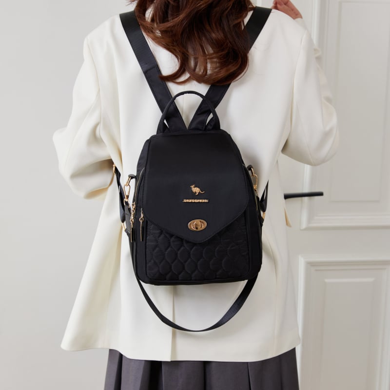 Ženski ruksak za proljeće 2025: gradska jednostavnost, najlon vanjski dio, poliester podstava, dizajn za smanjenje opterećenja, svakodnevna upotreba