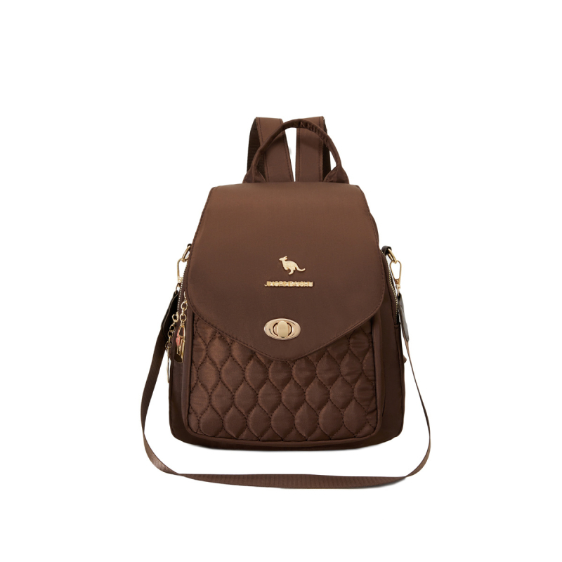 Ženski ruksak za proljeće 2025: gradska jednostavnost, najlon vanjski dio, poliester podstava, dizajn za smanjenje opterećenja, svakodnevna upotreba