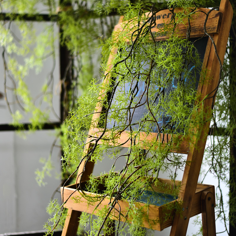 Изкуствена декоративна лоза за таван и стена, ръчно изработена от желязо, подходяща като подарък за съученик